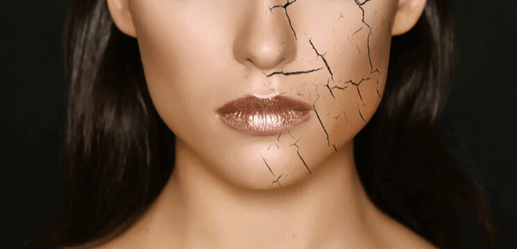 Applying Make-up on Dry Skin