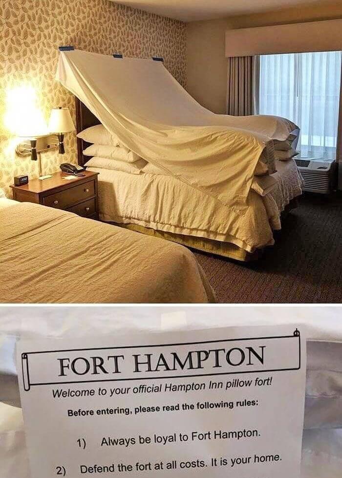 The Ultimate Pillow Fort