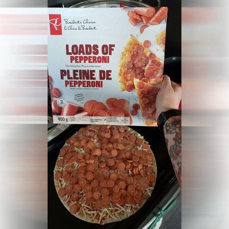 A Pepperoni Explosion