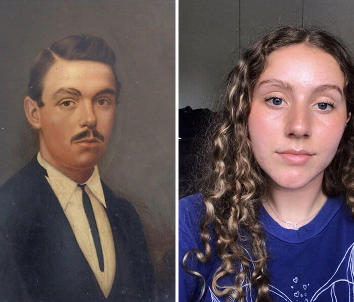 This Girl Inherited A Gap In Her Eyebrow