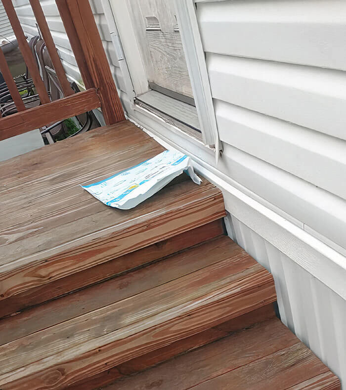 An Invisible Delivery?